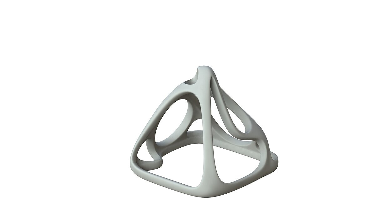 SciFi Cube Object No 57571 Low Poly Shape
