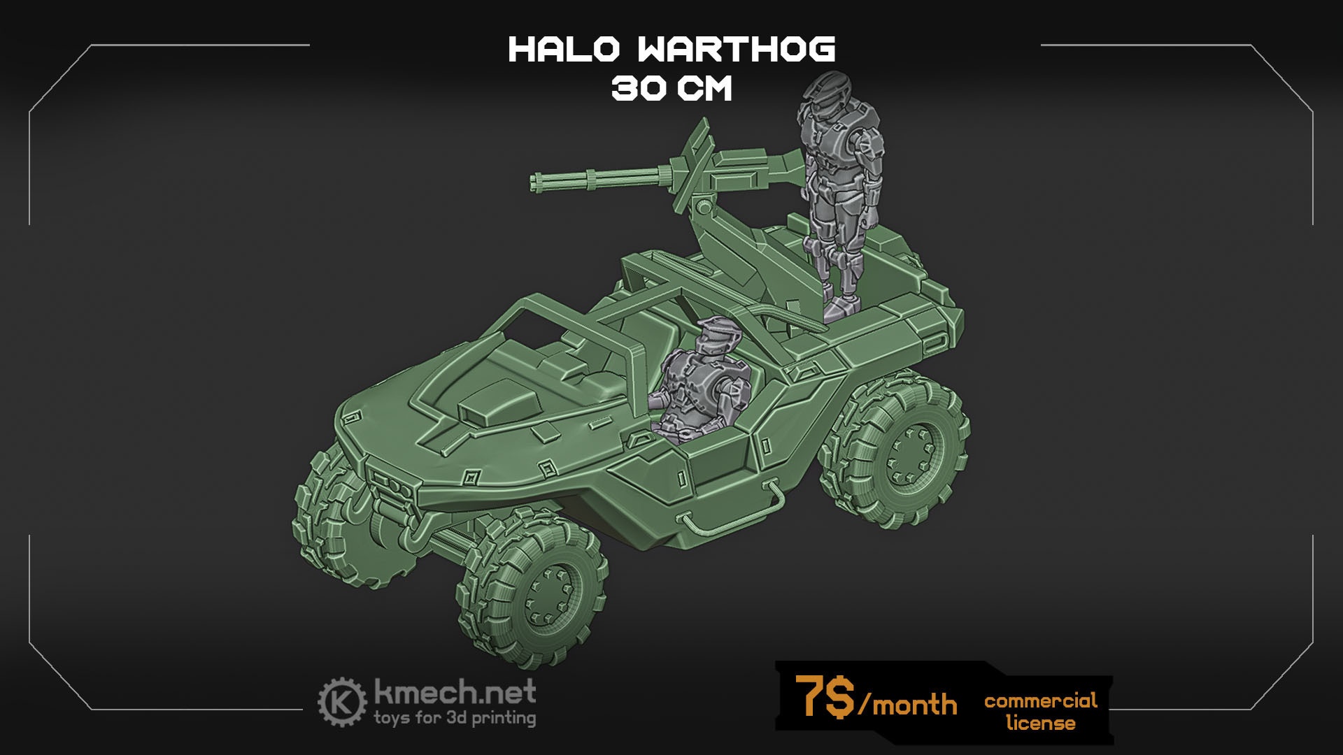 HALO WARTHOG VEHICLE