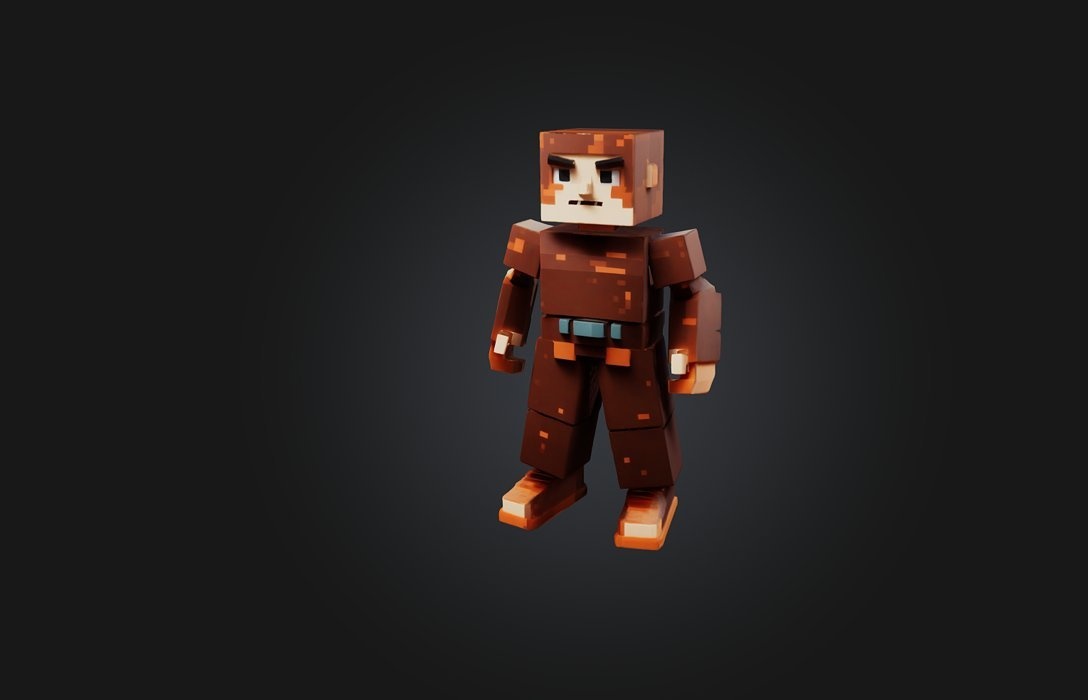 Voxel character