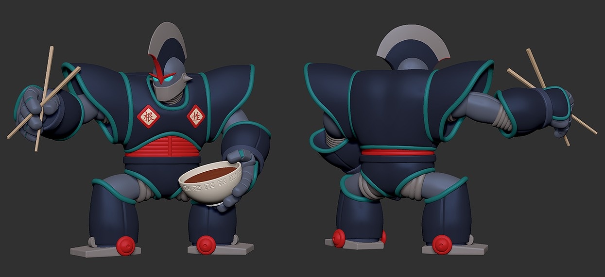 Dragon Ball - Oolong Robot form