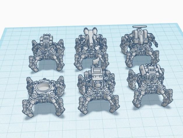 Warbots: Quadrupeds - Fixed