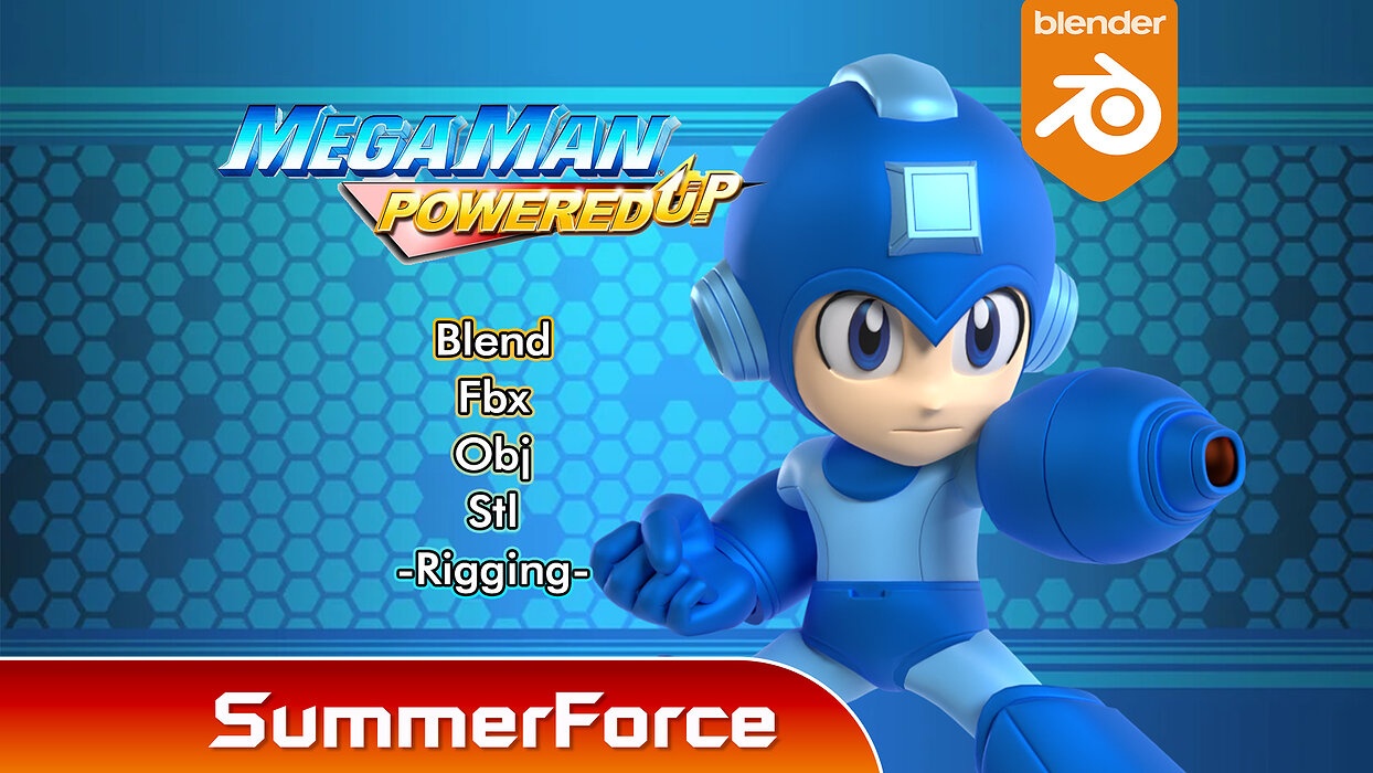 Megaman - Megaman Powered up