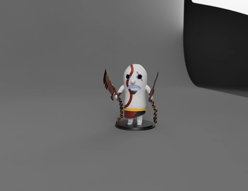 Peanuts universe : Exclusive God Of Peanuts  (God of war Kratos)