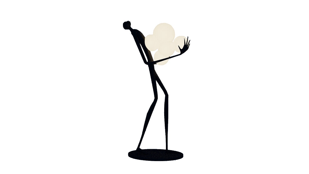 Human Sculpture Lamp 3D Model
