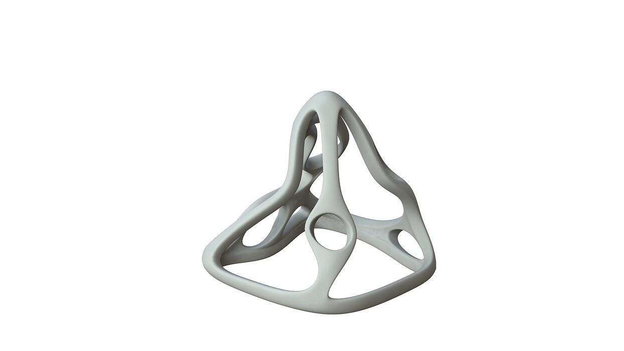 SciFi Cube Object No 62896 Low Poly Shape