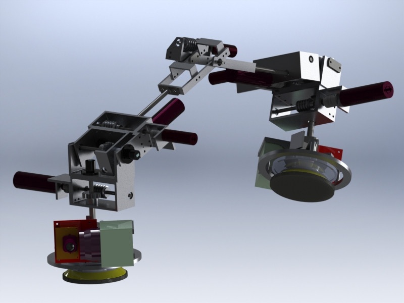 Wall Climbing Robot Chass...