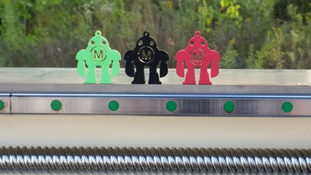 MAKERFAIRE ROBOT ADAPTED FOR WATER JET (OR LASER) CUTTING