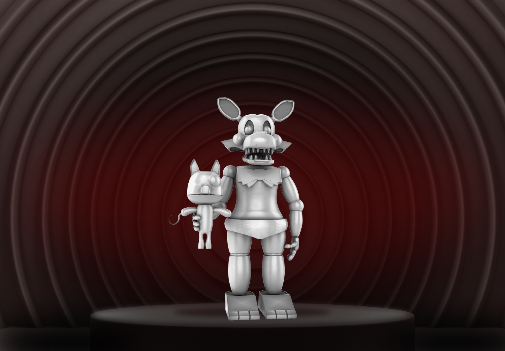 TOY FOXY AKA MANGLE