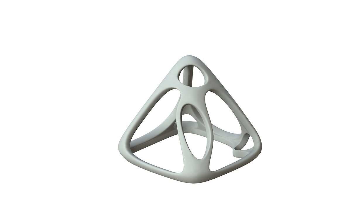 SciFi Cube Object No 58375 Low Poly Shape