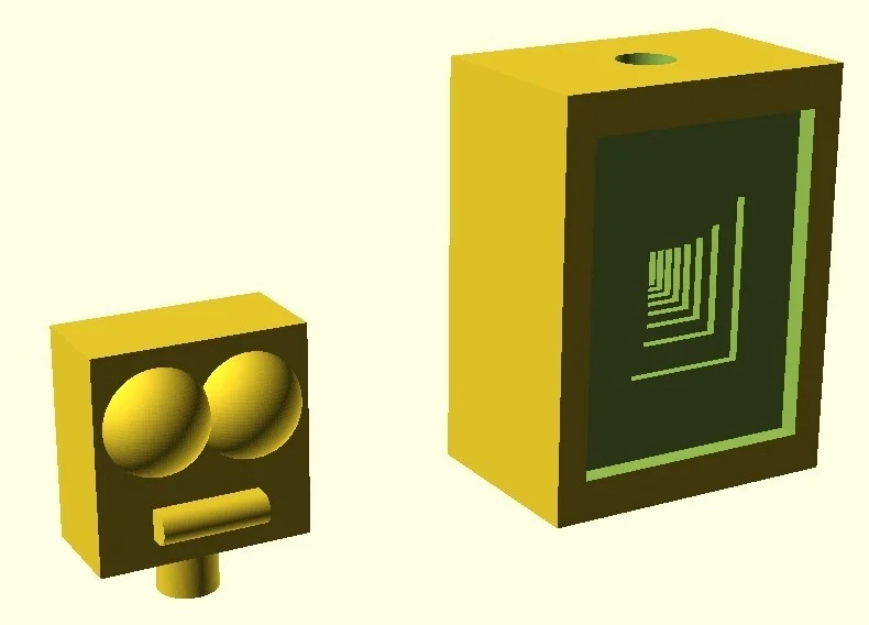 Customizable Robot Desk Toy