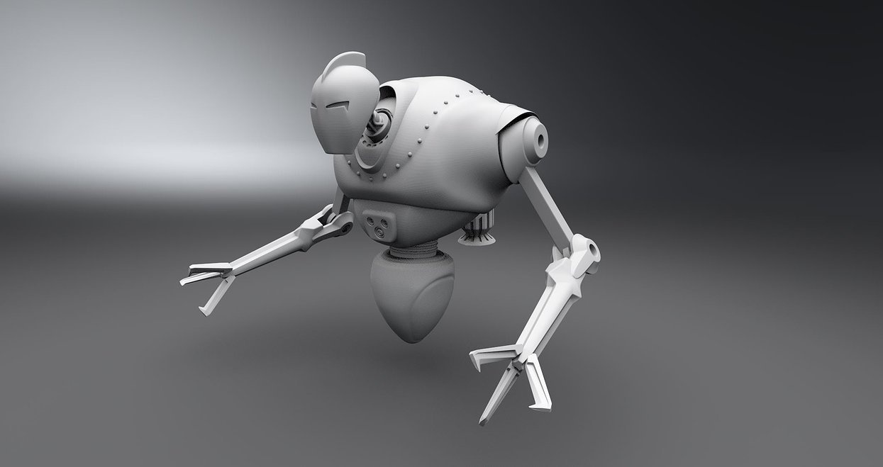 Totenkopf Robot Scale model
