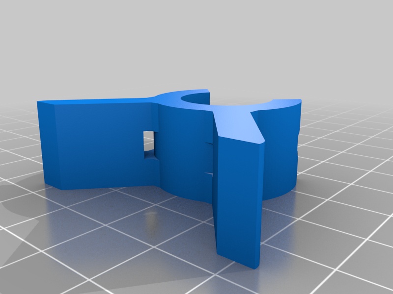Roomba stopper for laundry hanger v2