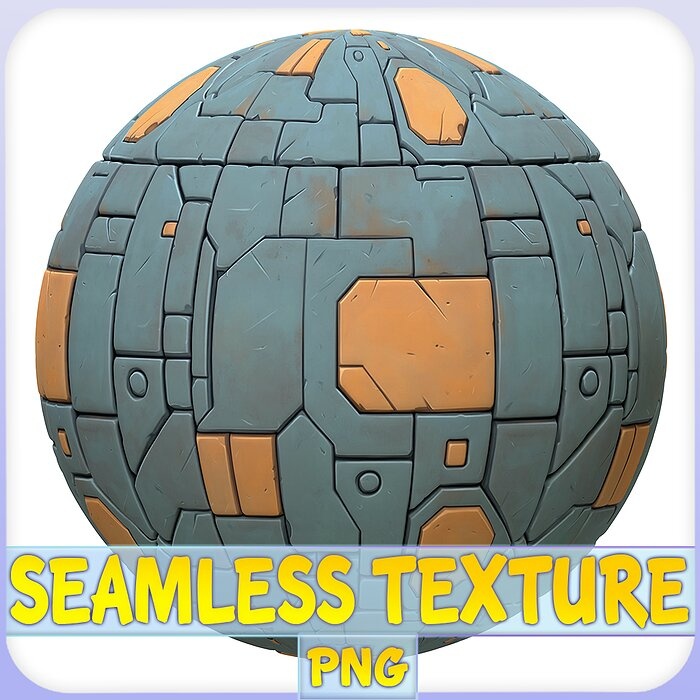SciFi Seamless Texture