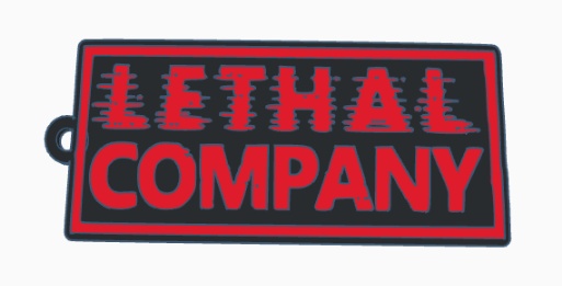 LETHAL COMPANY KEYCHAIN