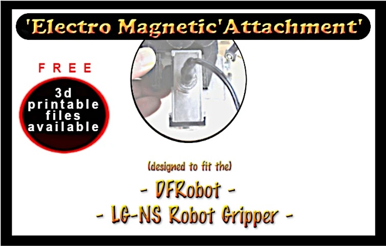 LG-NS Robot Gripper 'Electro Magnetic' Attachment