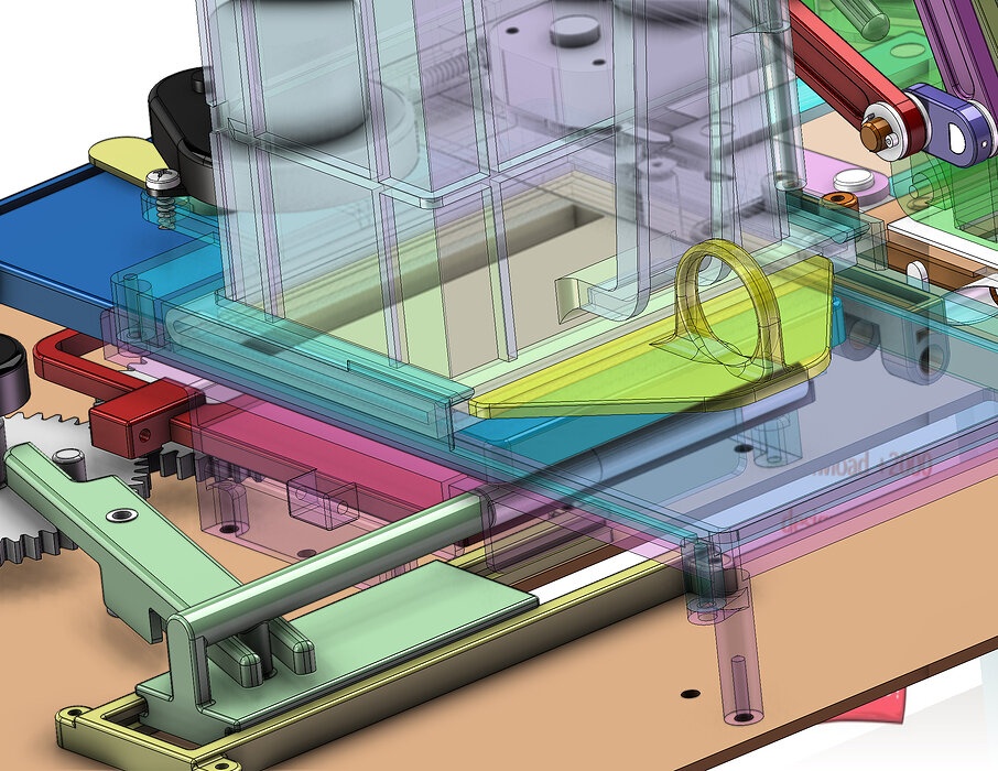 industrial 3D model Cigarette rolling machine