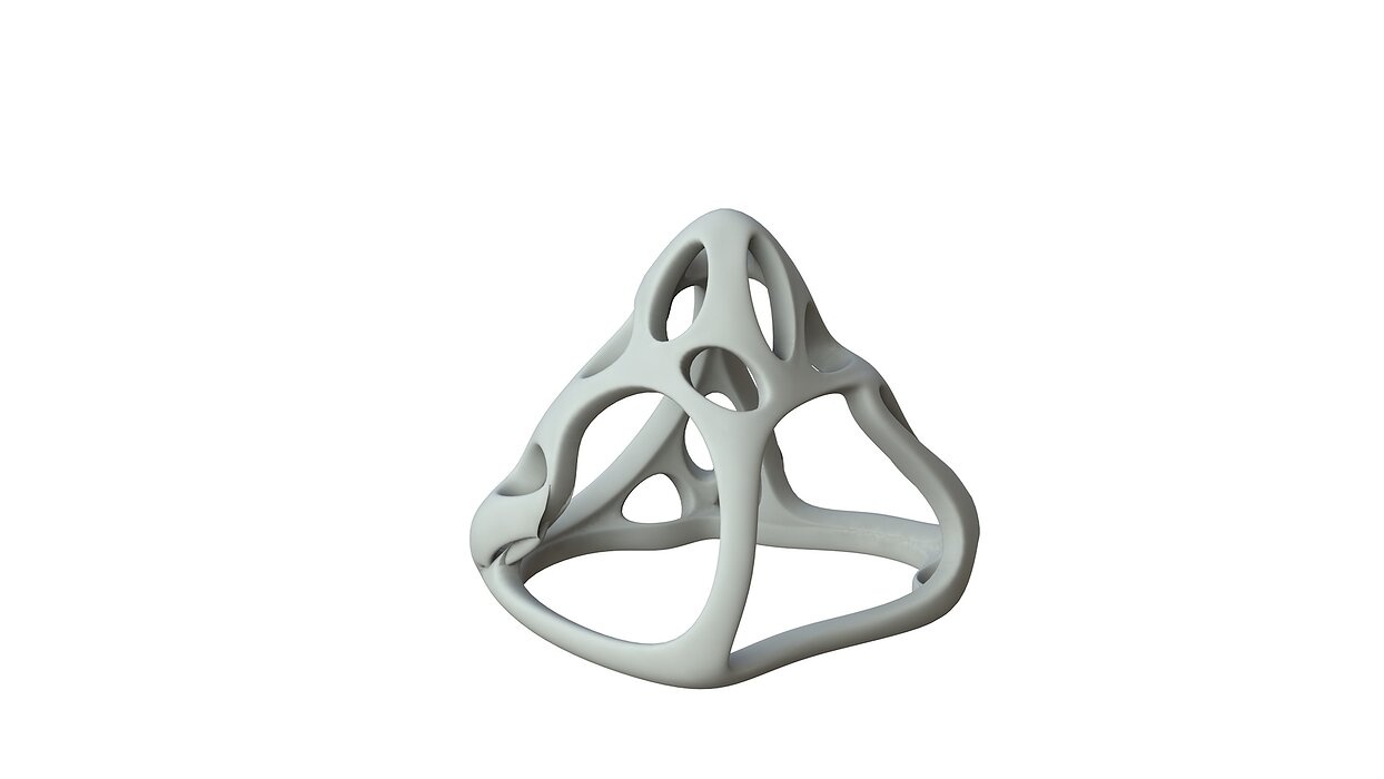 SciFi Cube Object No 64485 Low Poly Shape