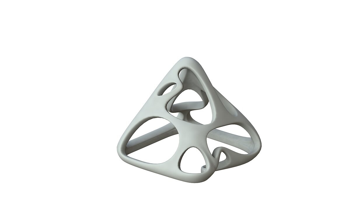 SciFi Cube Object No 57742 Low Poly Shape