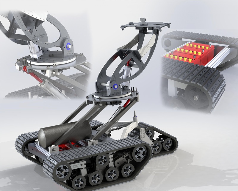 Robot Terminator T1 (chas...