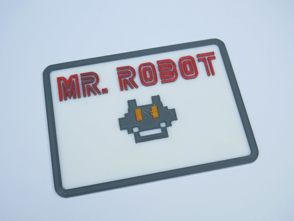 MR ROBOT BADGE