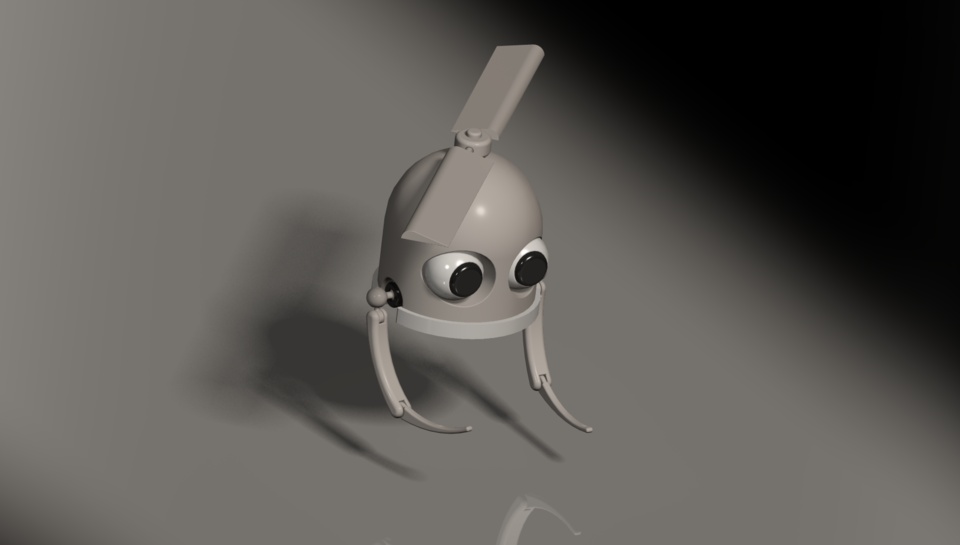 Kuzma - flying head robot...