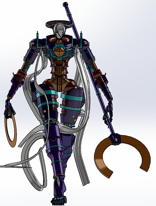 Lancer-SSC Black Witch Articulated