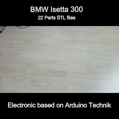 BMW ISETTA 300 MODELL 22 TEILE