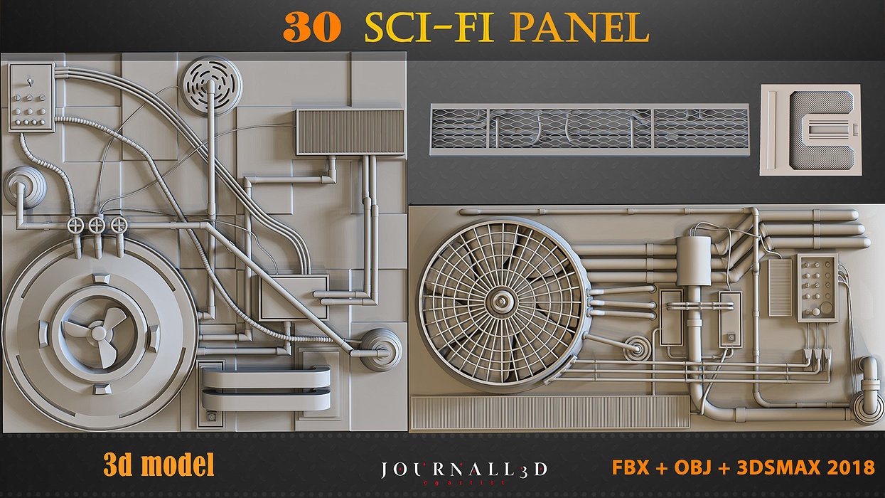 30 SCIFI  panels