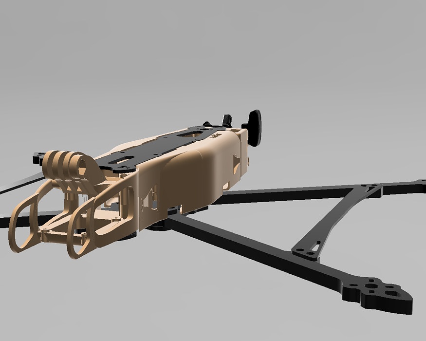 FPV mounts and covers MARK4 V2 10 inch xt60 antenna GoPro