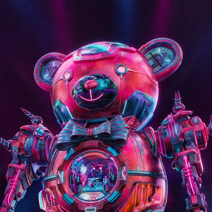 Teddy Boys Toy - Weekly Renders - DSZarts 3D model