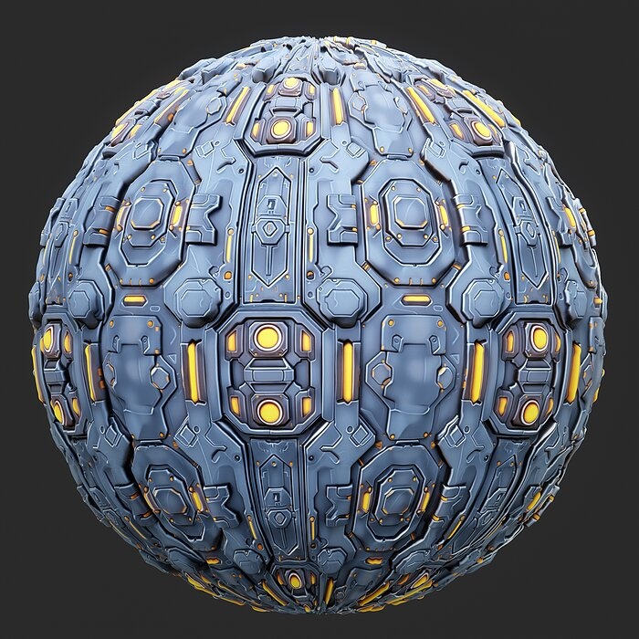  Sci-FI Seamless Texture 