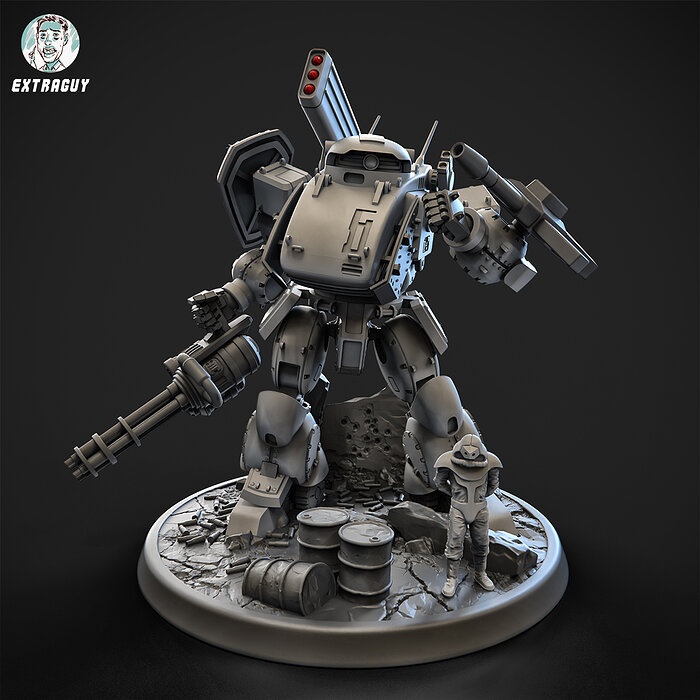 Blubbery Robot 100mm