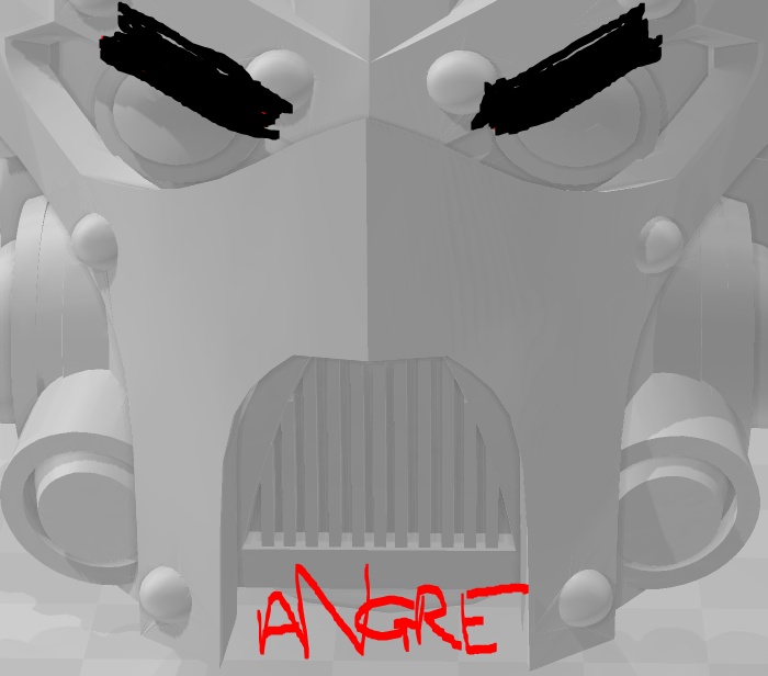4TH LEGION IRON MASK