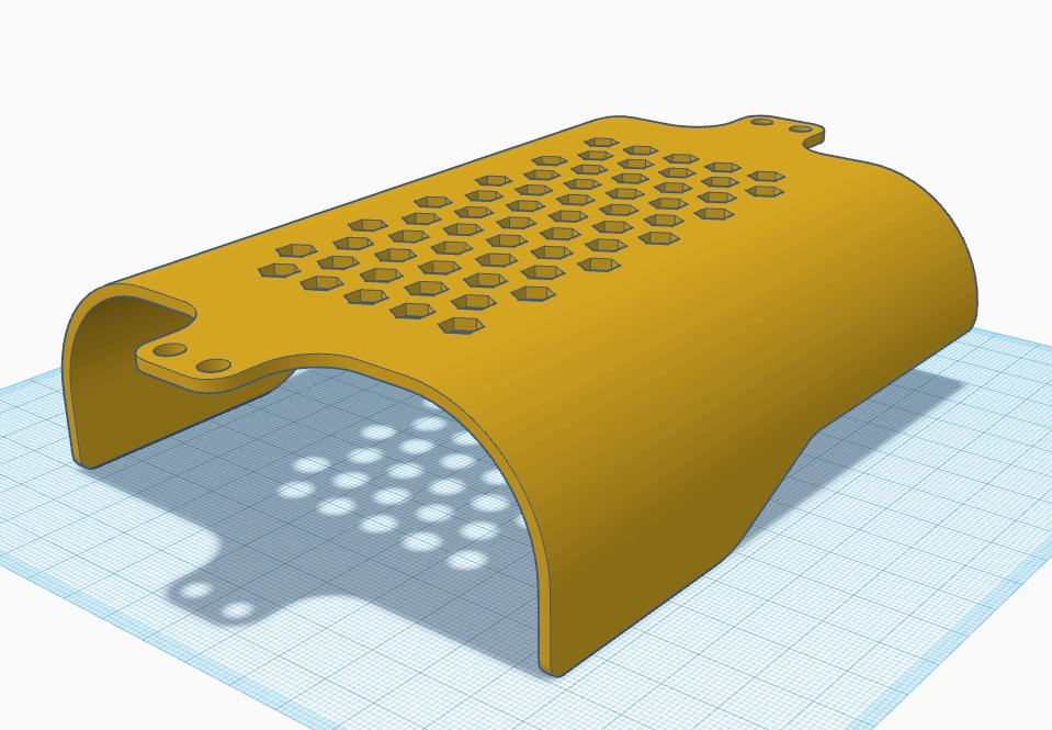 Spotmicro - Bottom Cover Honeycomb