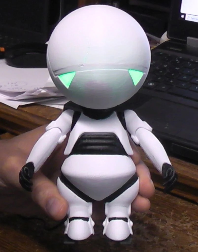 Marvin the Depressed robot