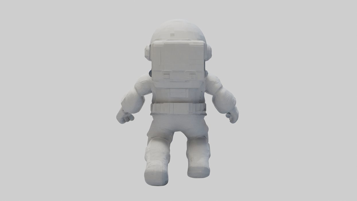 Voxel Astronaut 1