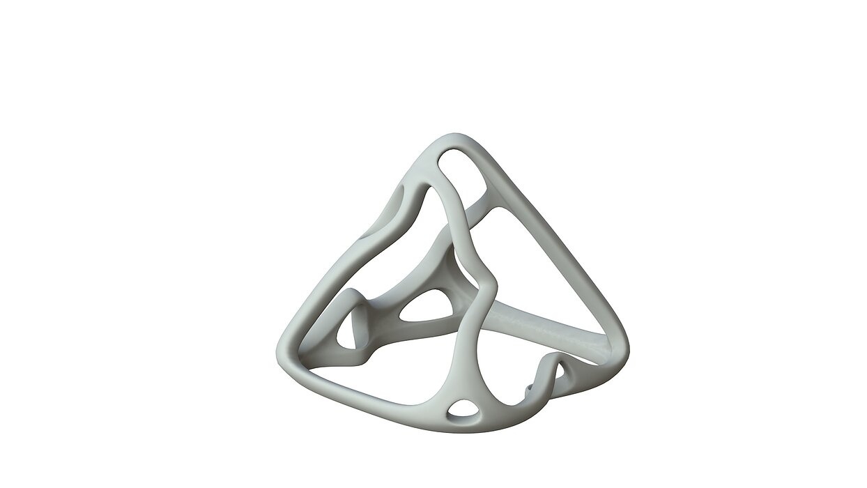 SciFi Cube Object No 62722 Low Poly Shape