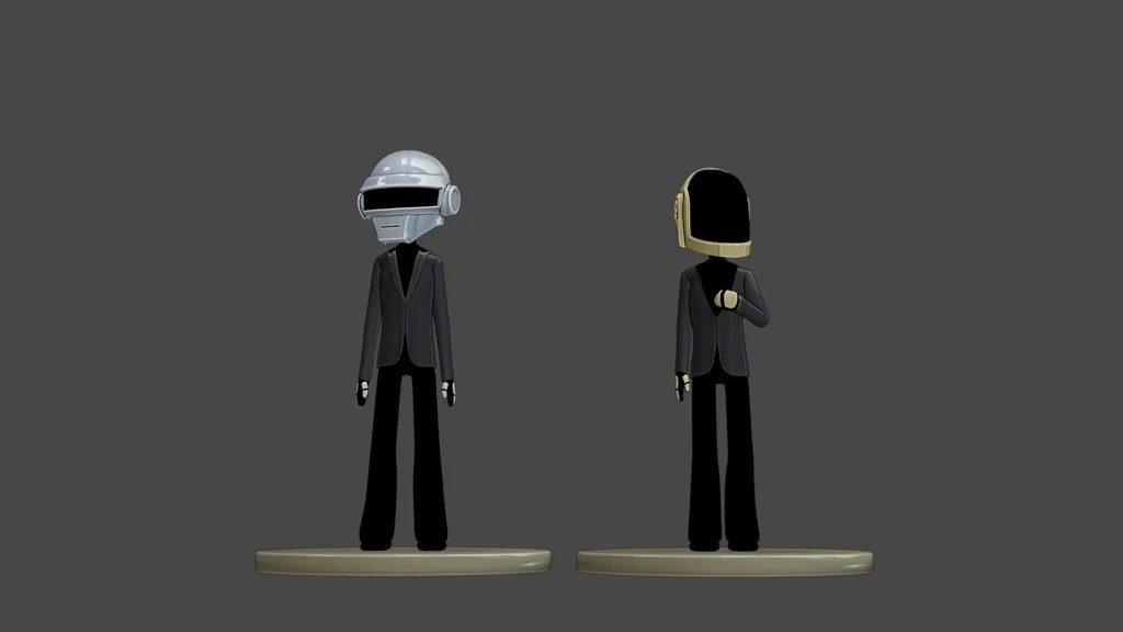 DJ robot minifigures