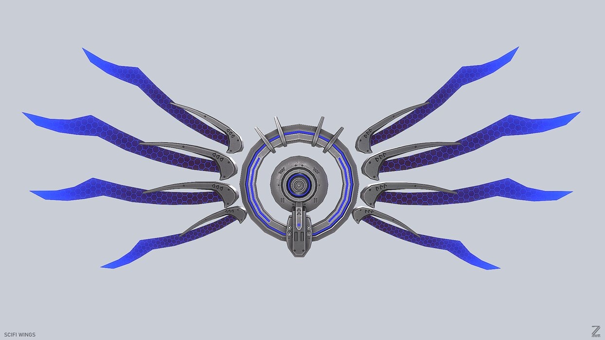 Sci fi wings