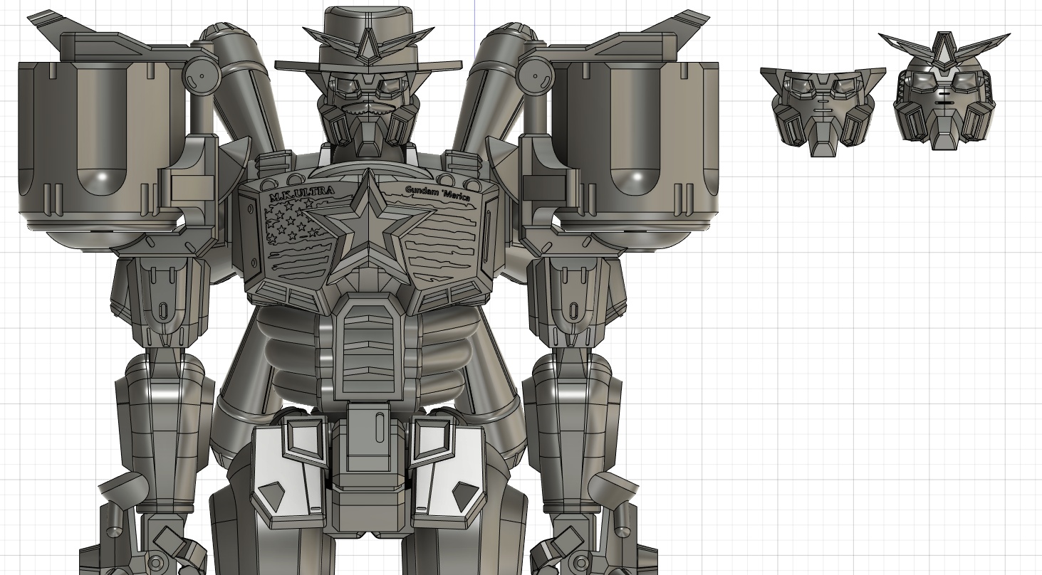 G GUNDAM, GUNDAM AMERICA FAN BUILD