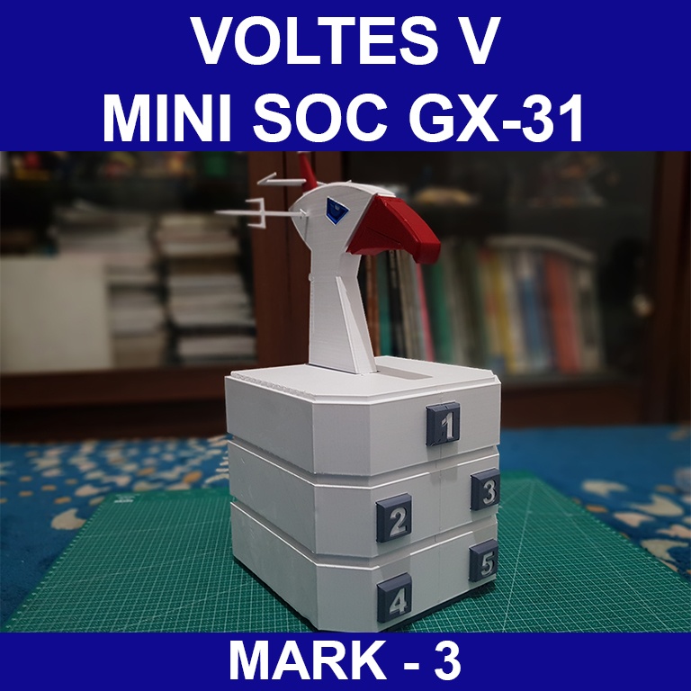 NOT V.3 SOC GX-31 BIG FALCON VOLTES V