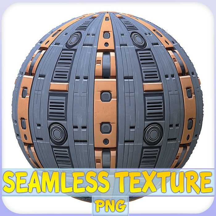SciFi Seamless Texture