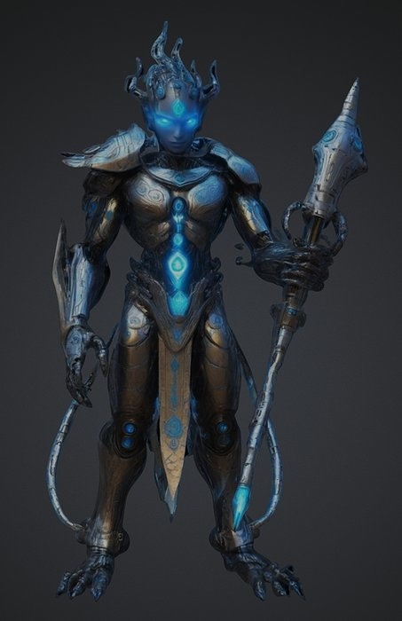 Futuristic Villan Boss