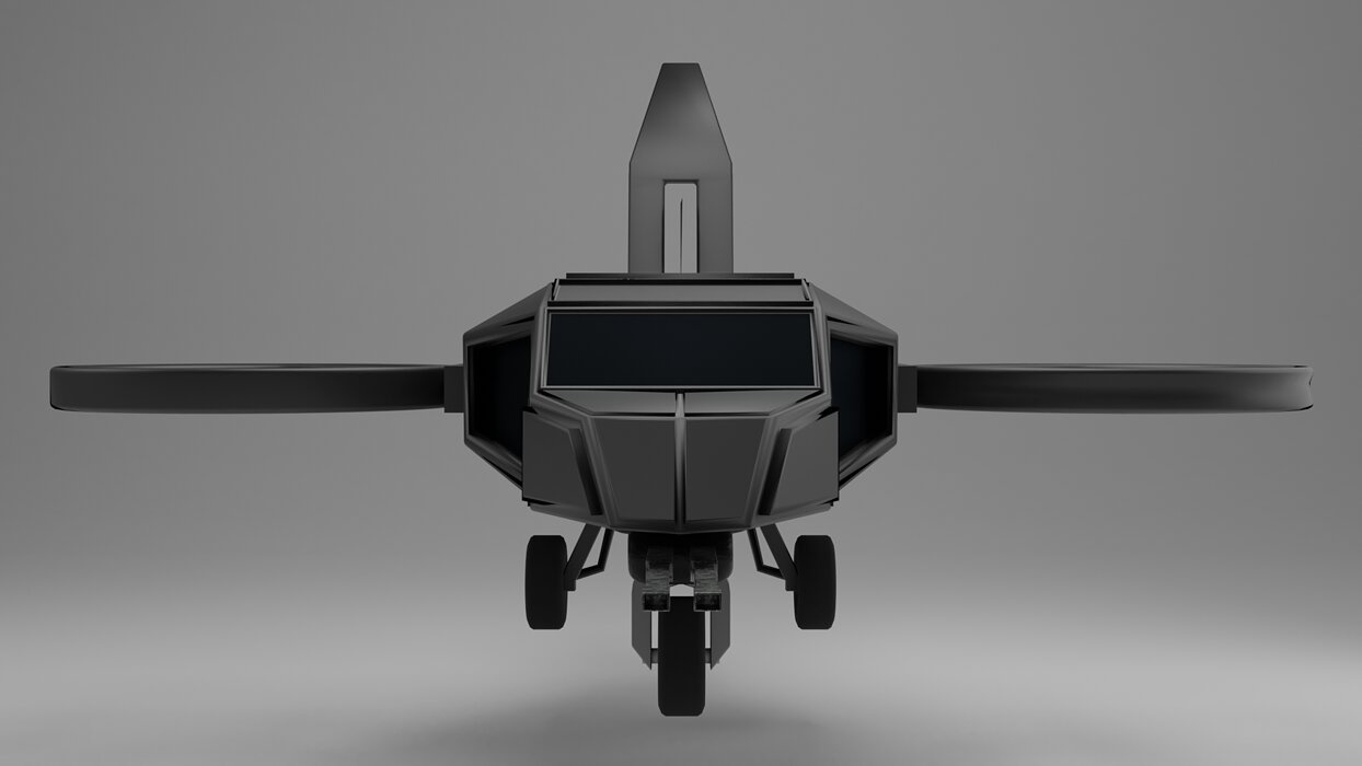 Low Poly Helicopter New version 2023