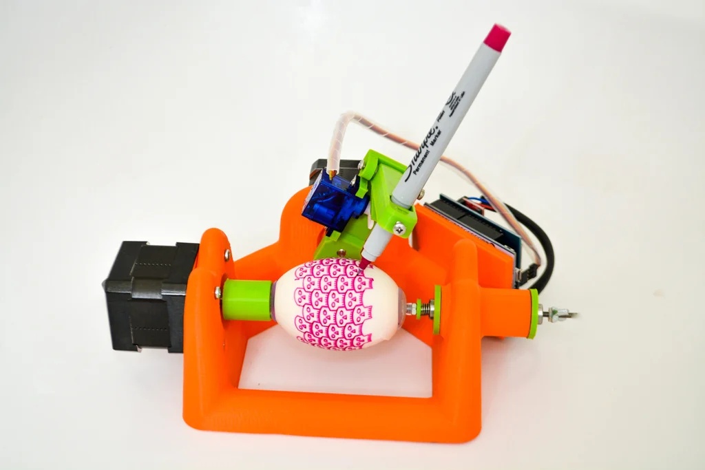 Sphere-O-Bot (eggbot MOD) Easter Eggs + Xmas ornaments creator