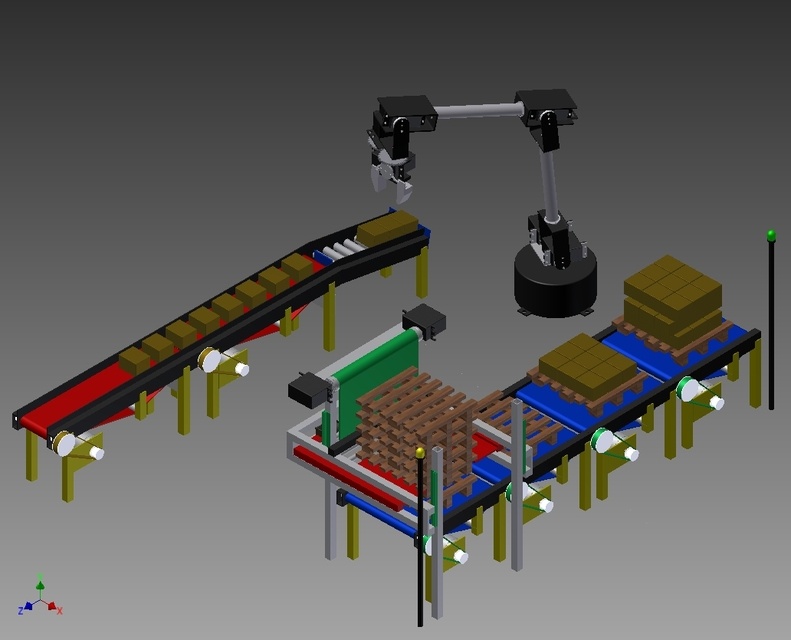 robot palletizer using ad...