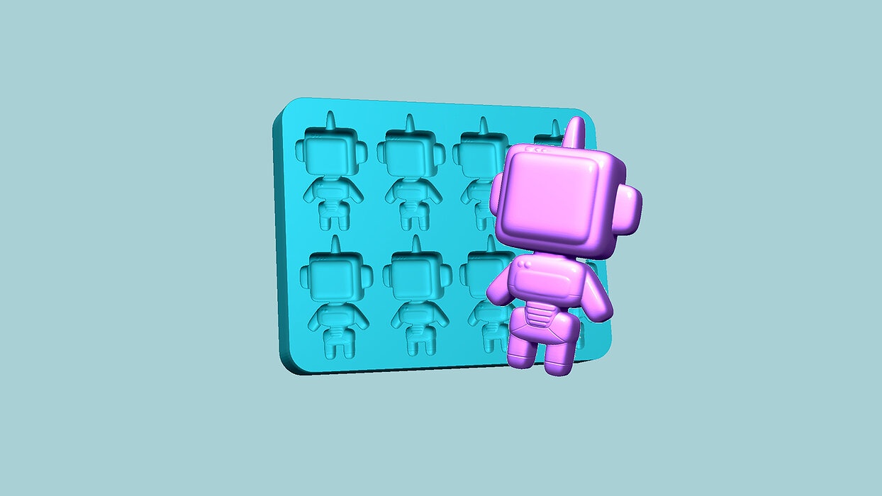 Jelly Candy Molding Robot - Gummy Mould
