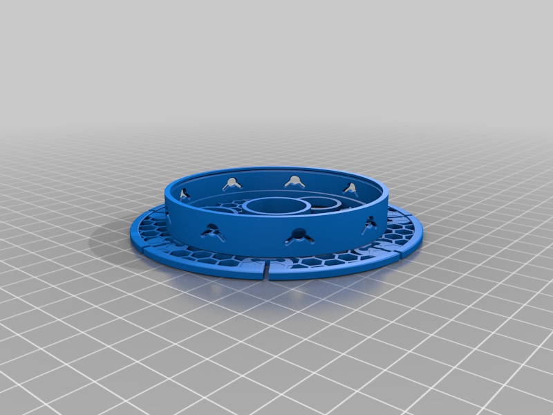 Reel for Control Line Wires (inspired by the Prusament filament spool)
