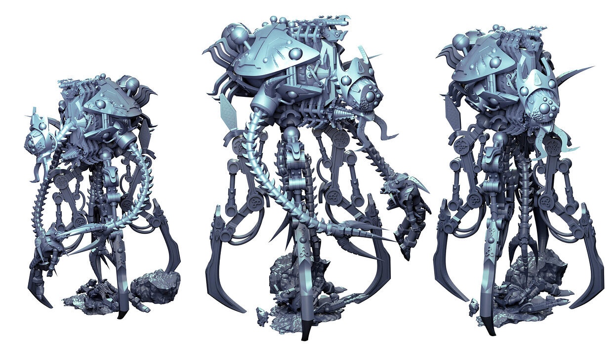 Undying Legions Robot Reanimator With Optional Claws