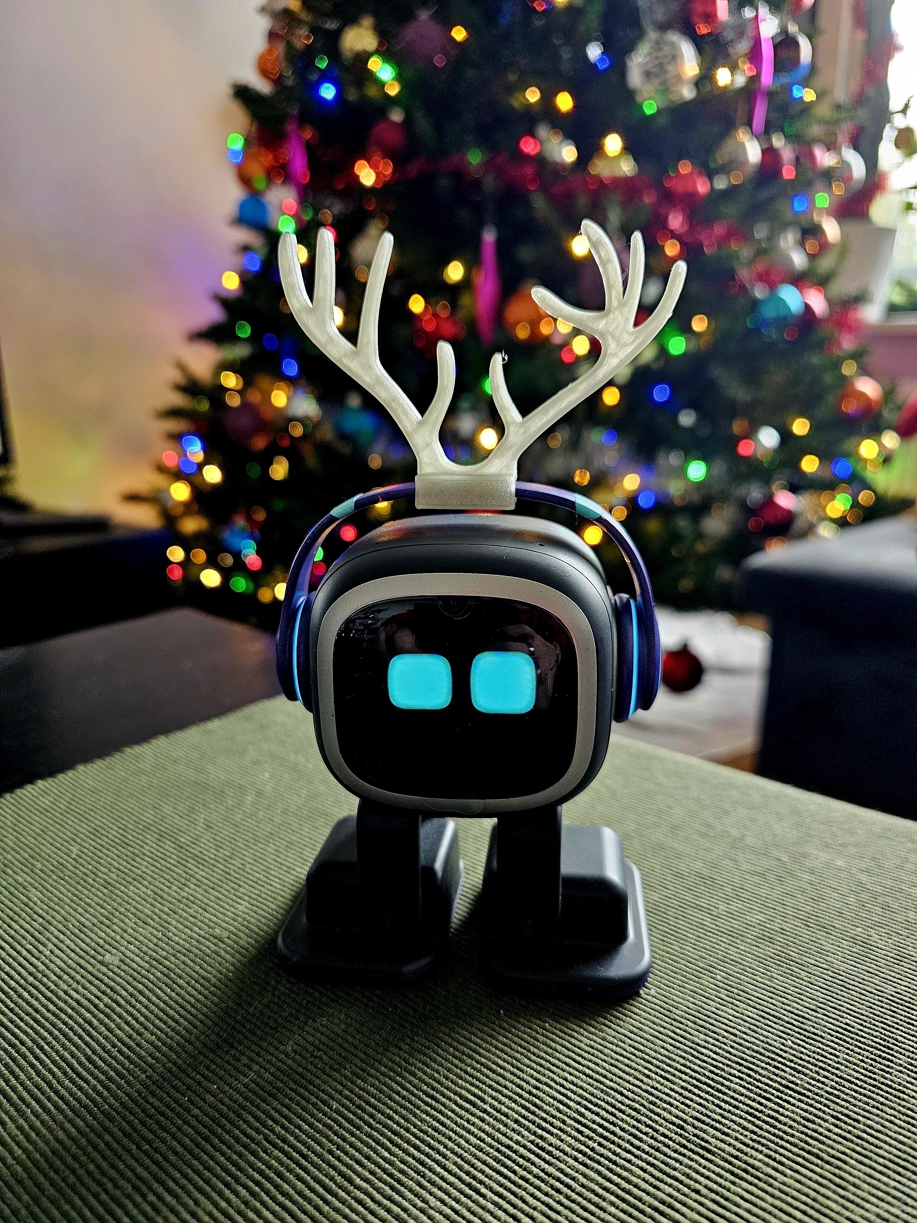 EMO PET ROBOT DEER ANTLERS WITH CLIP